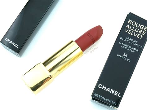 chanel 58 rouge vie bite gold topp